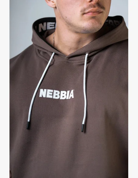 NEBBIA Tréninkový rag top HERO hnedý