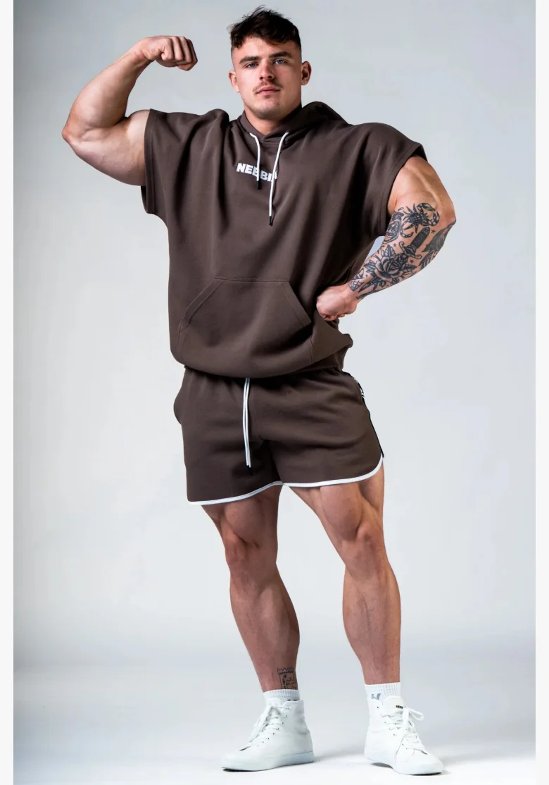 NEBBIA Tréninkový rag top HERO hnedý
