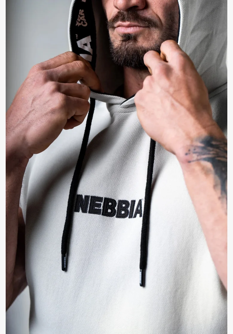 NEBBIA Tréninkový rag top HERO sivý