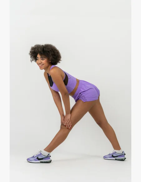 NEBBIA FIT Activewear vystužená športová podprsenka lila