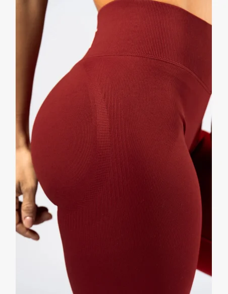 NEBBIA High-waist push-up legíny POWER červené