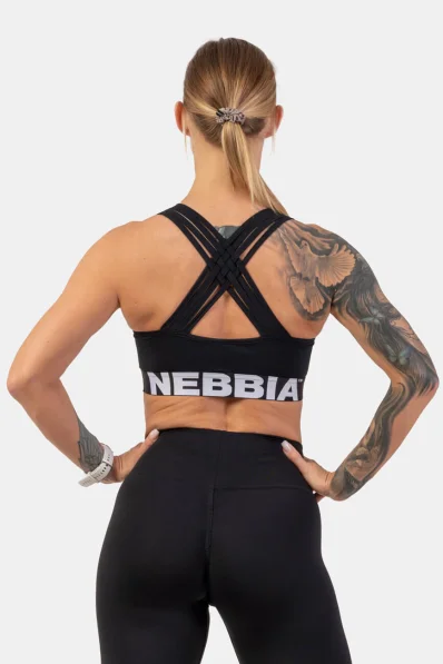 NEBBIA Cyklistické šortky s vysokým pásom 10″ GYM THERAPY modré 2