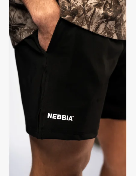 NEBBIA Tréningové šortky POWER čierne