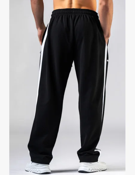 NEBBIA Relaxed fit tepláky POWER čierne