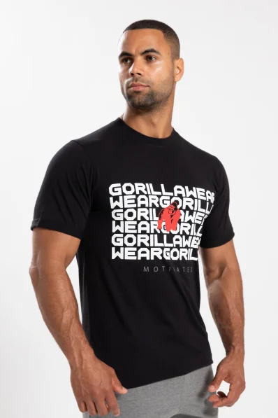 Gorilla Wear Pánske tričko Bradley čierne