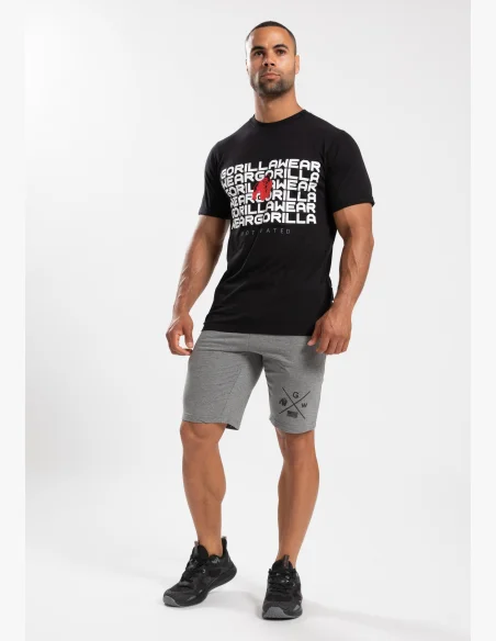 Gorilla Wear Pánske tričko Bradley čierne