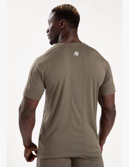 Gorilla Wear pánske tričko Broxton – army zelená