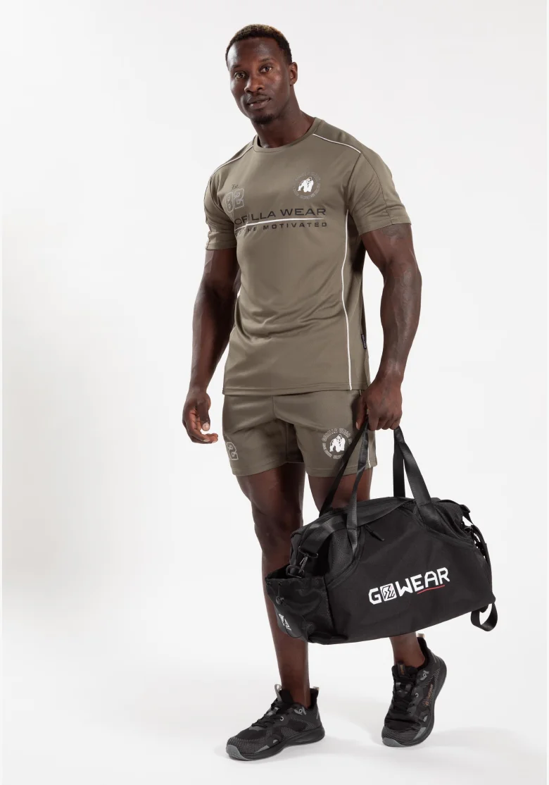 Gorilla Wear pánske tričko Broxton – army zelená