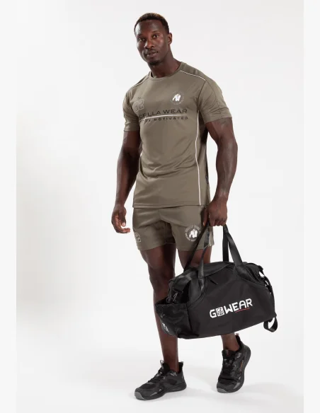 Gorilla Wear pánske tričko Broxton – army zelená