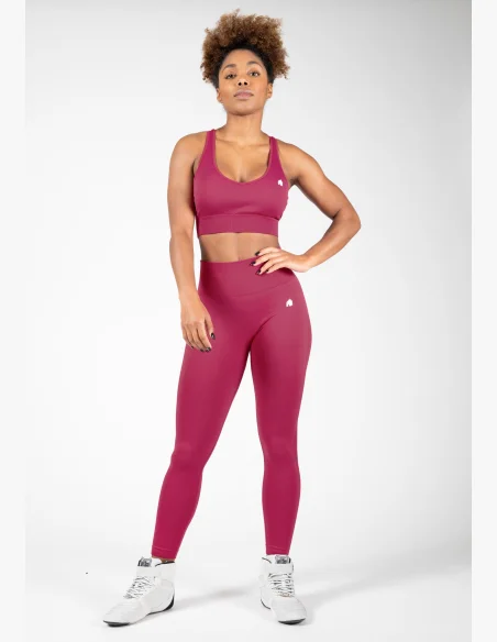 Gorilla Wear Dámske bezešvové legíny Hilton - fuksia