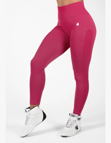 Gorilla Wear Dámske bezešvové legíny Hilton - fuksia