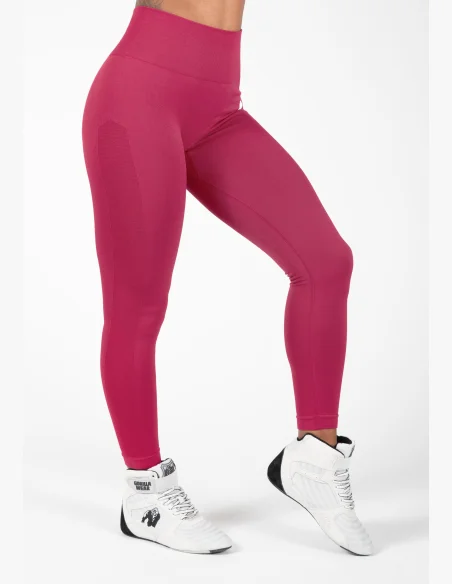 Gorilla Wear Dámske bezešvové legíny Hilton - fuksia