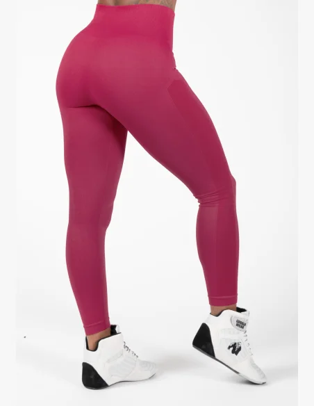 Gorilla Wear Dámske bezešvové legíny Hilton - fuksia