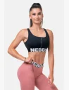 Športová podprsenka Smart Zip NEBBIA z novej kolekcie HERO N 2 Collection nesmie chýbať vo tvojom športovom šatníku ako nový outfit do fitka.