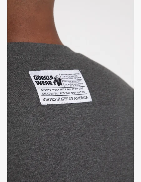 Gorilla Wear pánske tričko Classic – Tmavo sivá