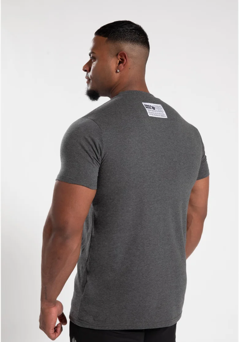 Gorilla Wear pánske tričko Classic – Tmavo sivá