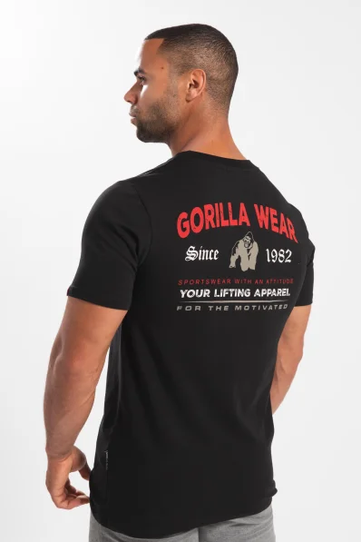 Gorilla Wear pánske tričko Warren - čierne 2