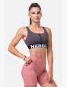 Športová podprsenka Smart Zip NEBBIA z novej kolekcie HERO N 2 Collection nesmie chýbať vo tvojom športovom šatníku ako nový outfit do fitka.