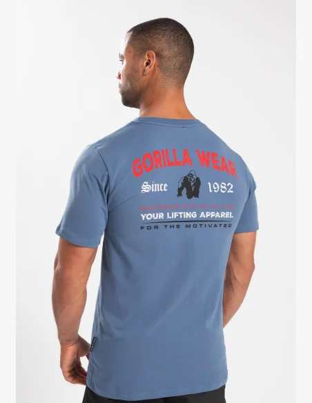 Gorilla Wear pánske tričko Warren – modré