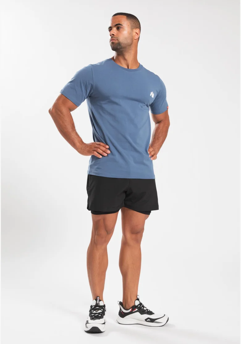 Gorilla Wear pánske tričko Warren – modré