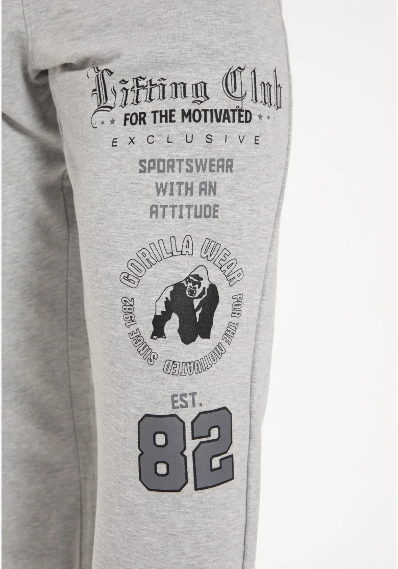Gorilla Wear pánske tepláky Colorado - sivá