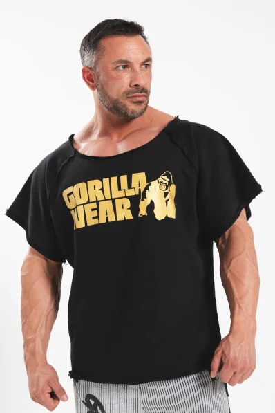 Gorilla wear pánsky Workout Top Classic - čierna/zlatá