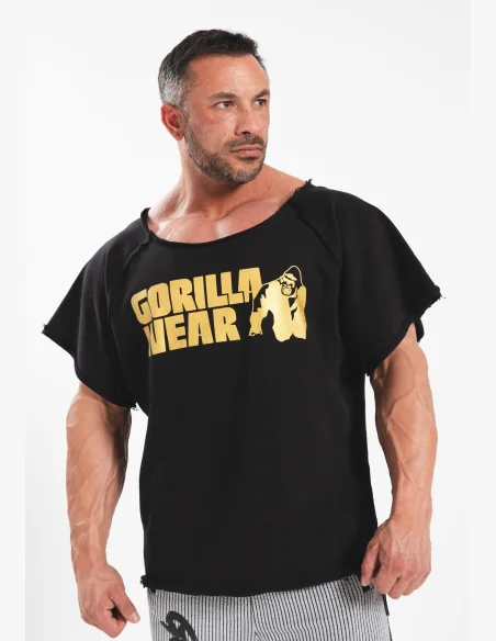 Gorilla wear pánsky Workout Top Classic - čierna/zlatá