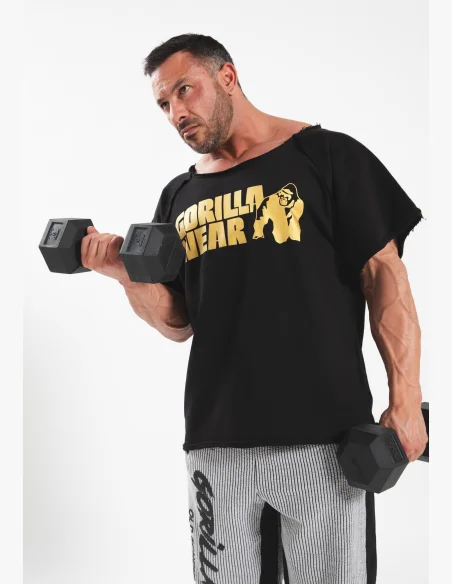 Gorilla wear pánsky Workout Top Classic - čierna/zlatá
