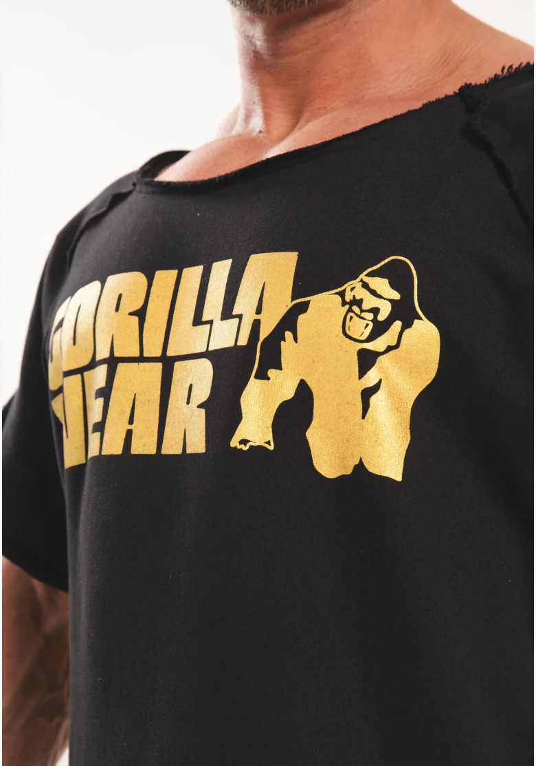 Gorilla wear pánsky Workout Top Classic - čierna/zlatá