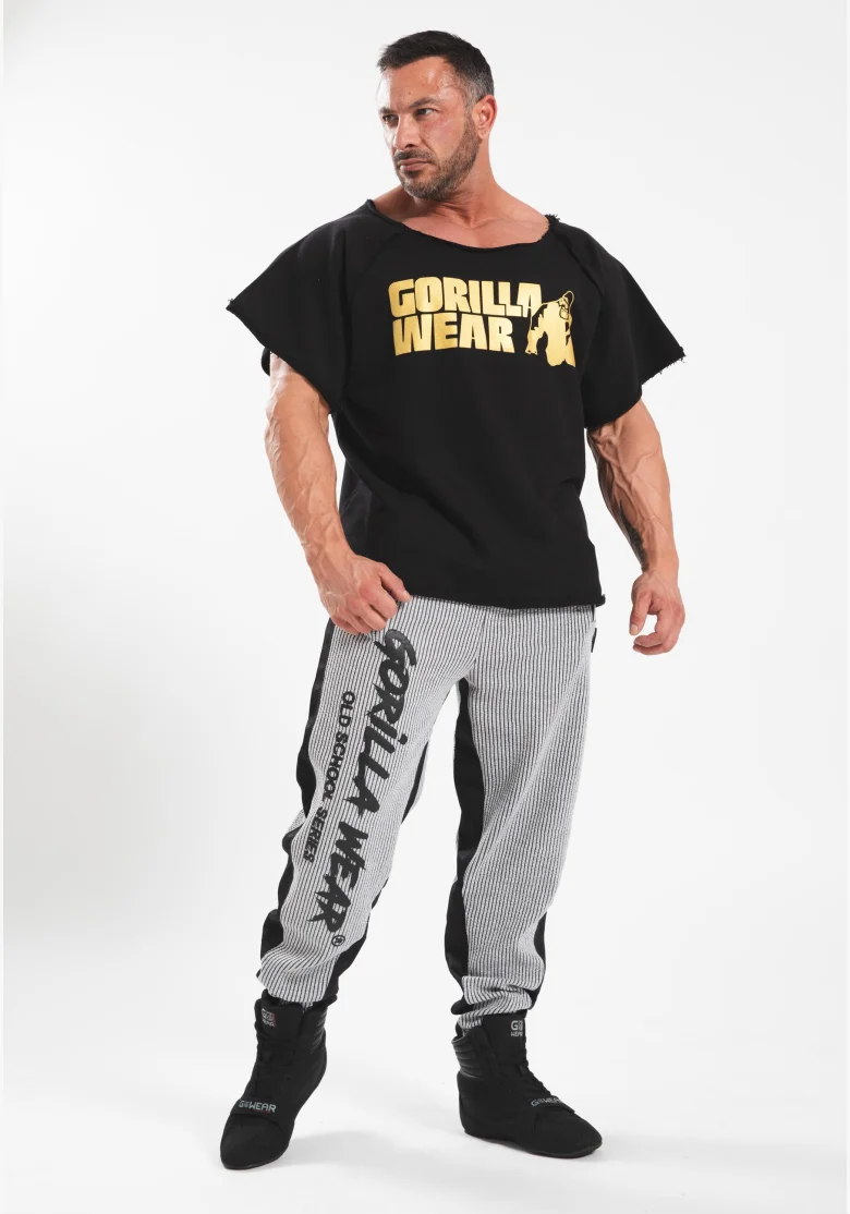 Gorilla wear pánsky Workout Top Classic - čierna/zlatá