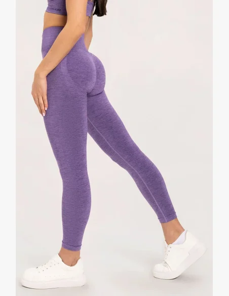 Gym Glamour Legíny seamless push up Violet