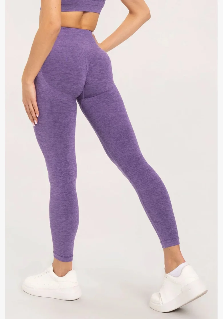 Gym Glamour Legíny seamless push up Violet