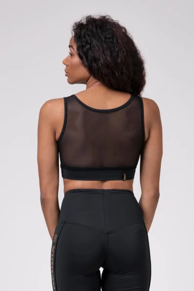NEBBIA • Gold Mesh mini top • NEBBIAshop.sk 2