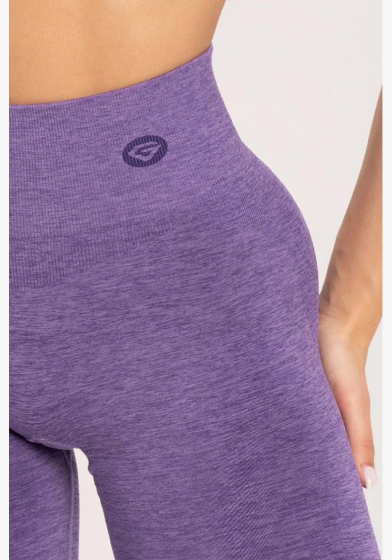 Gym Glamour Legíny seamless push up Violet