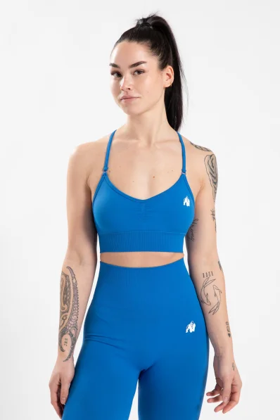 Gorilla Wear dámska športová podprsenka Olivia – modrá