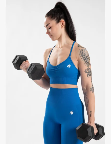 Gorilla Wear dámska športová podprsenka Olivia – modrá