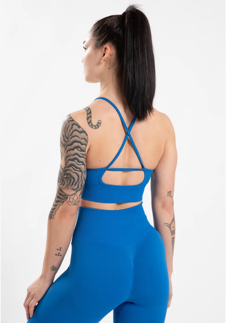 Gorilla Wear dámska športová podprsenka Olivia – modrá