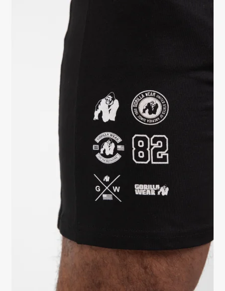 Gorilla Wear pánske šortky Lopez - čierna