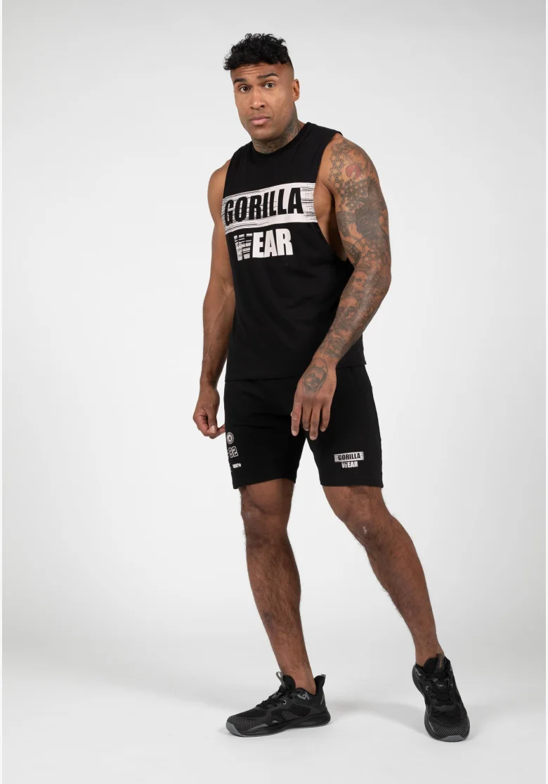Gorilla Wear pánske šortky Lopez - čierna
