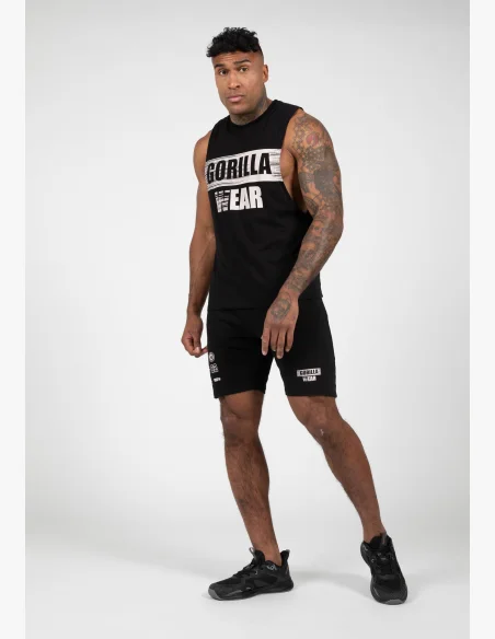 Gorilla Wear pánske šortky Lopez - čierna