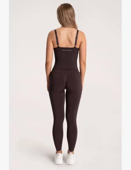 Gym Glamour Legíny Second Skin push up Čierne