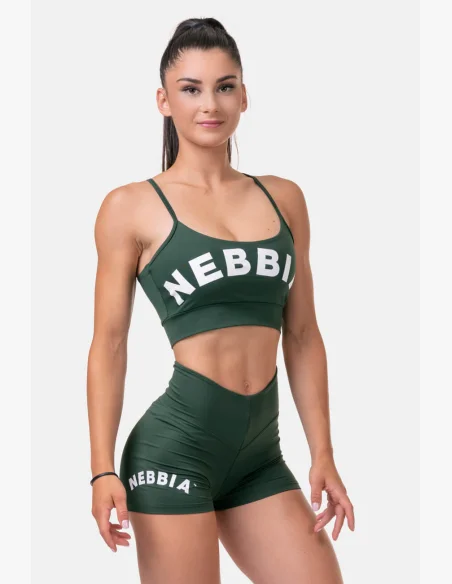 NEBBIA Classic HERO športová podprsenka zelená