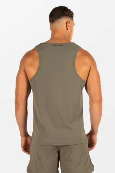 Gorilla Wear pánske tielko Colton – army zelená 2