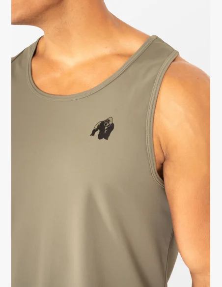 Gorilla Wear pánske tielko Colton – army zelená