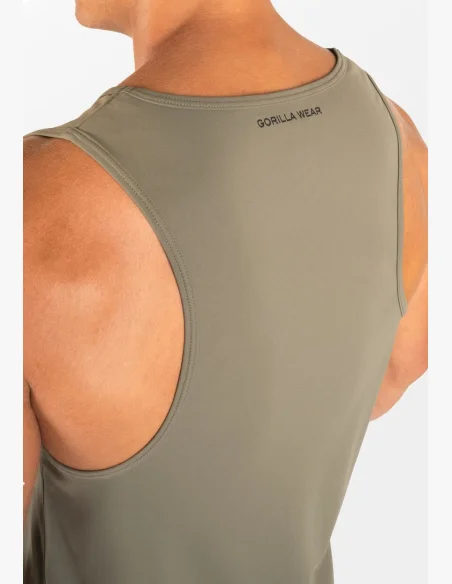 Gorilla Wear pánske tielko Colton – army zelená