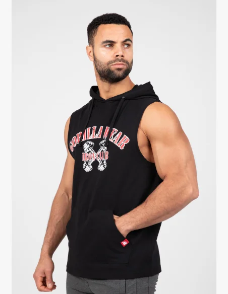 Gorilla Wear pánske tielko Chico S/L – čierna