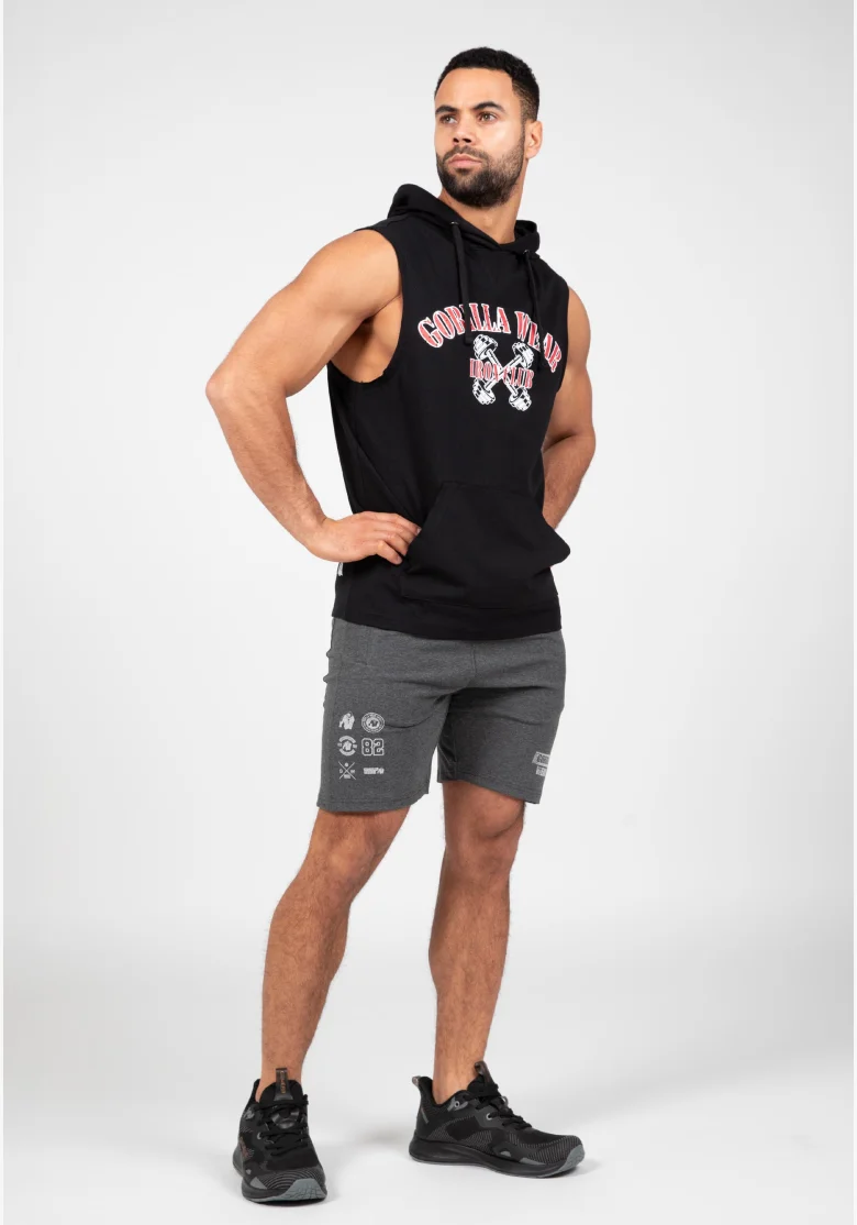 Gorilla Wear pánske tielko Chico S/L – čierna