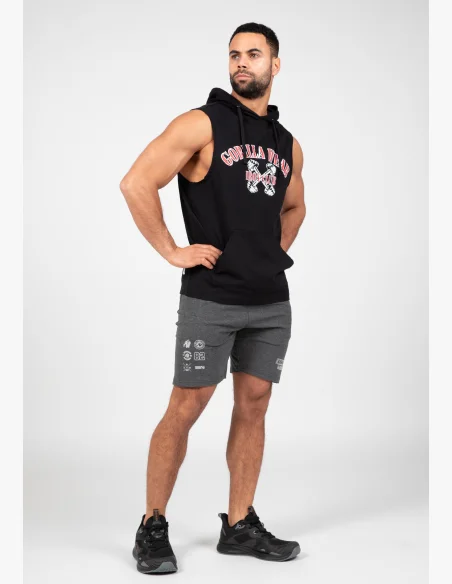 Gorilla Wear pánske tielko Chico S/L – čierna