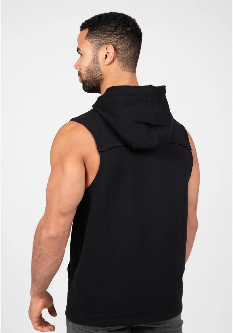 Gorilla Wear pánske tielko Chico S/L – čierna