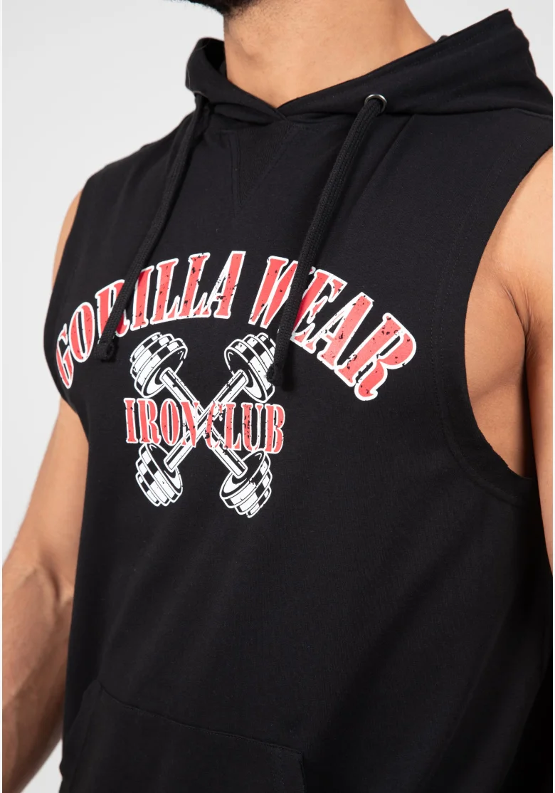 Gorilla Wear pánske tielko Chico S/L – čierna